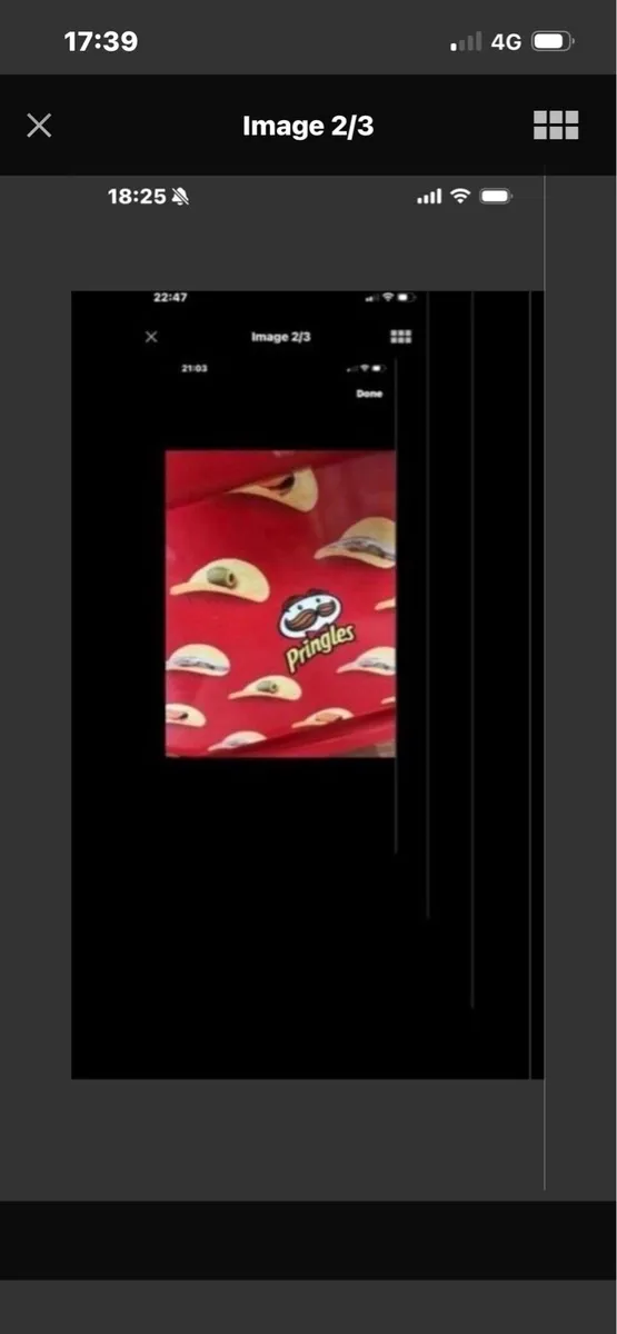 Rare Pringles Metal Tray - Image 2