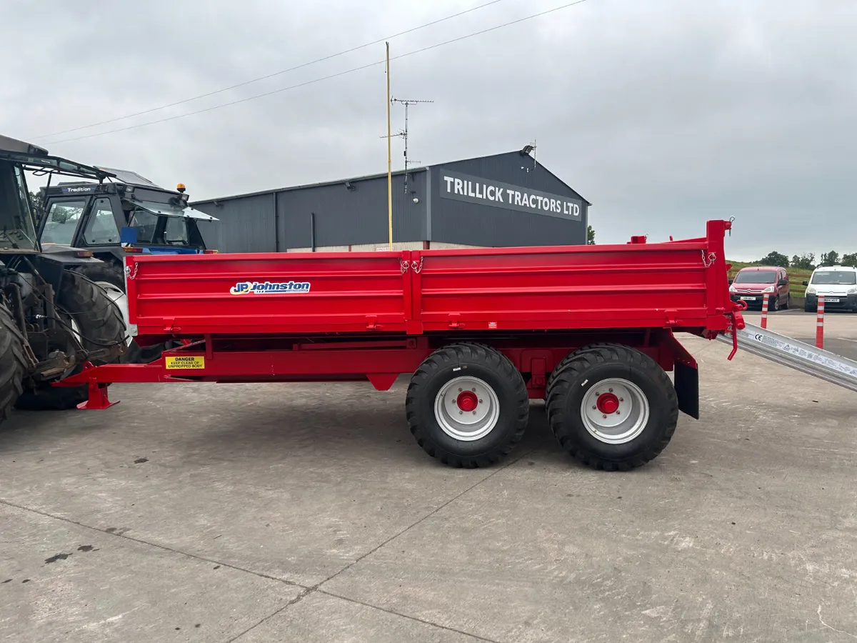 New Johnston 14ft x 7.5 Tipping Trailers - Image 3