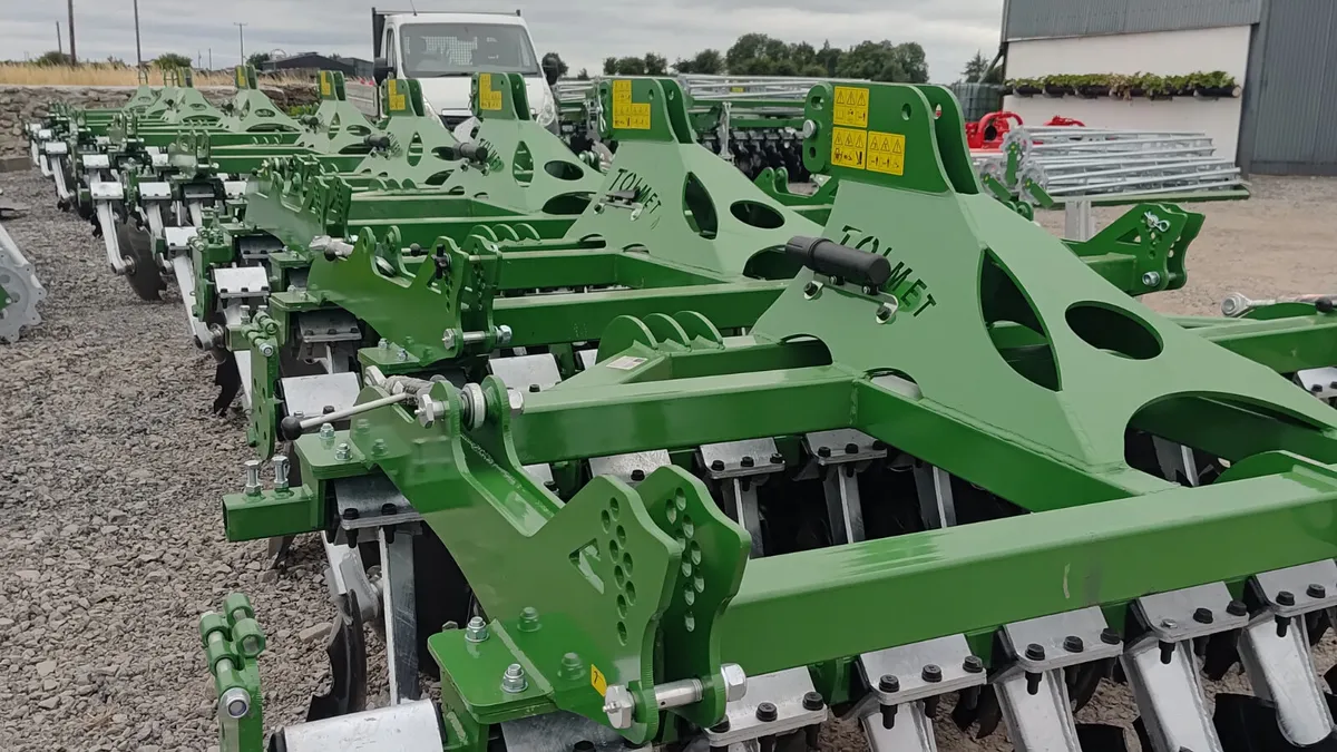 Tolmet disc harrows TAMS APPROVED - Image 1