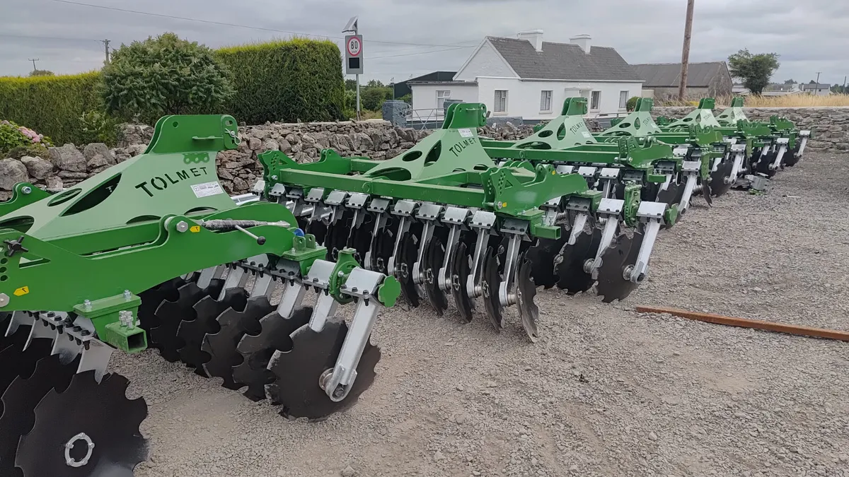 Tolmet disc harrows TAMS APPROVED - Image 3