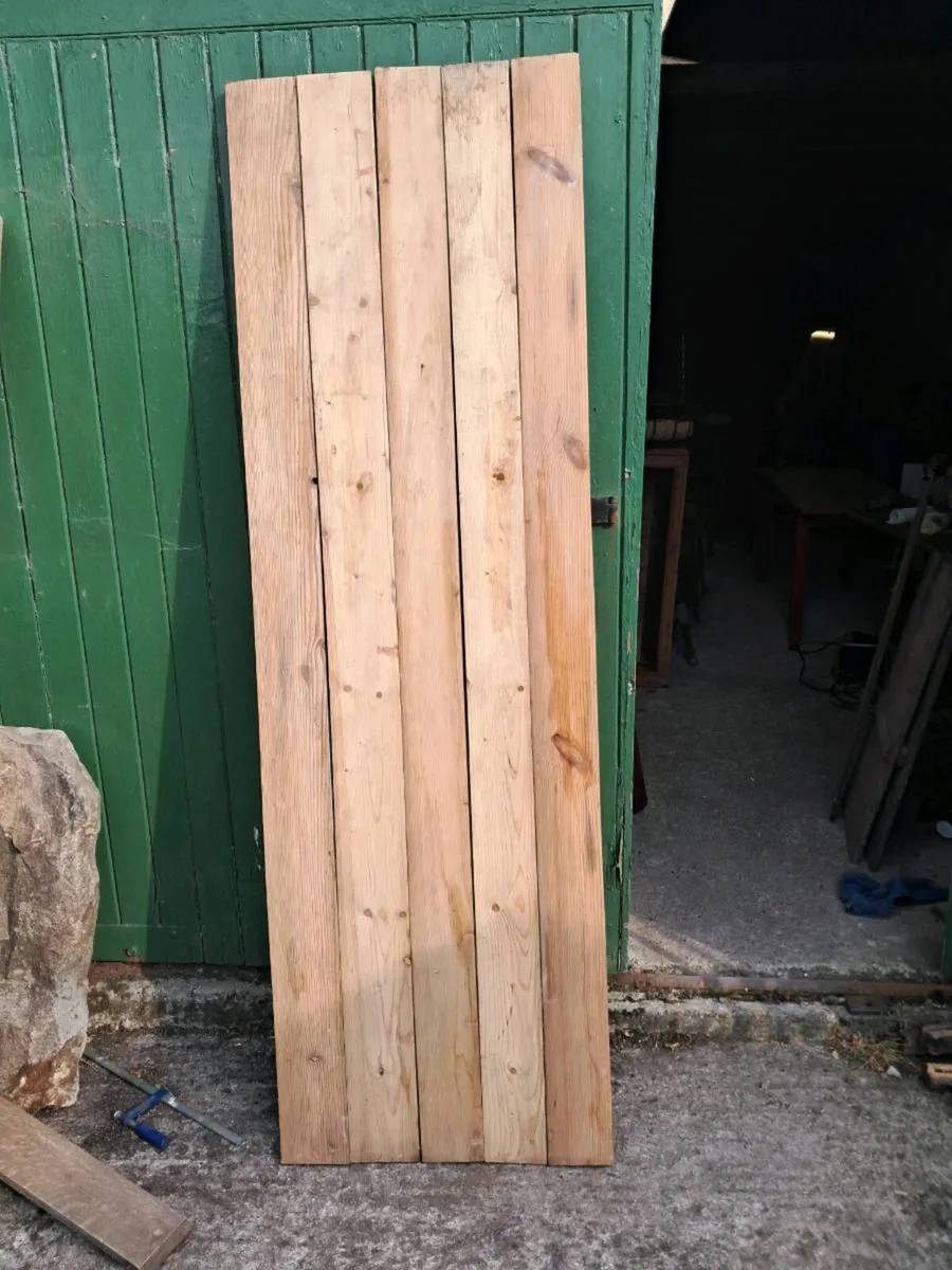 5 old pine planks - Image 2