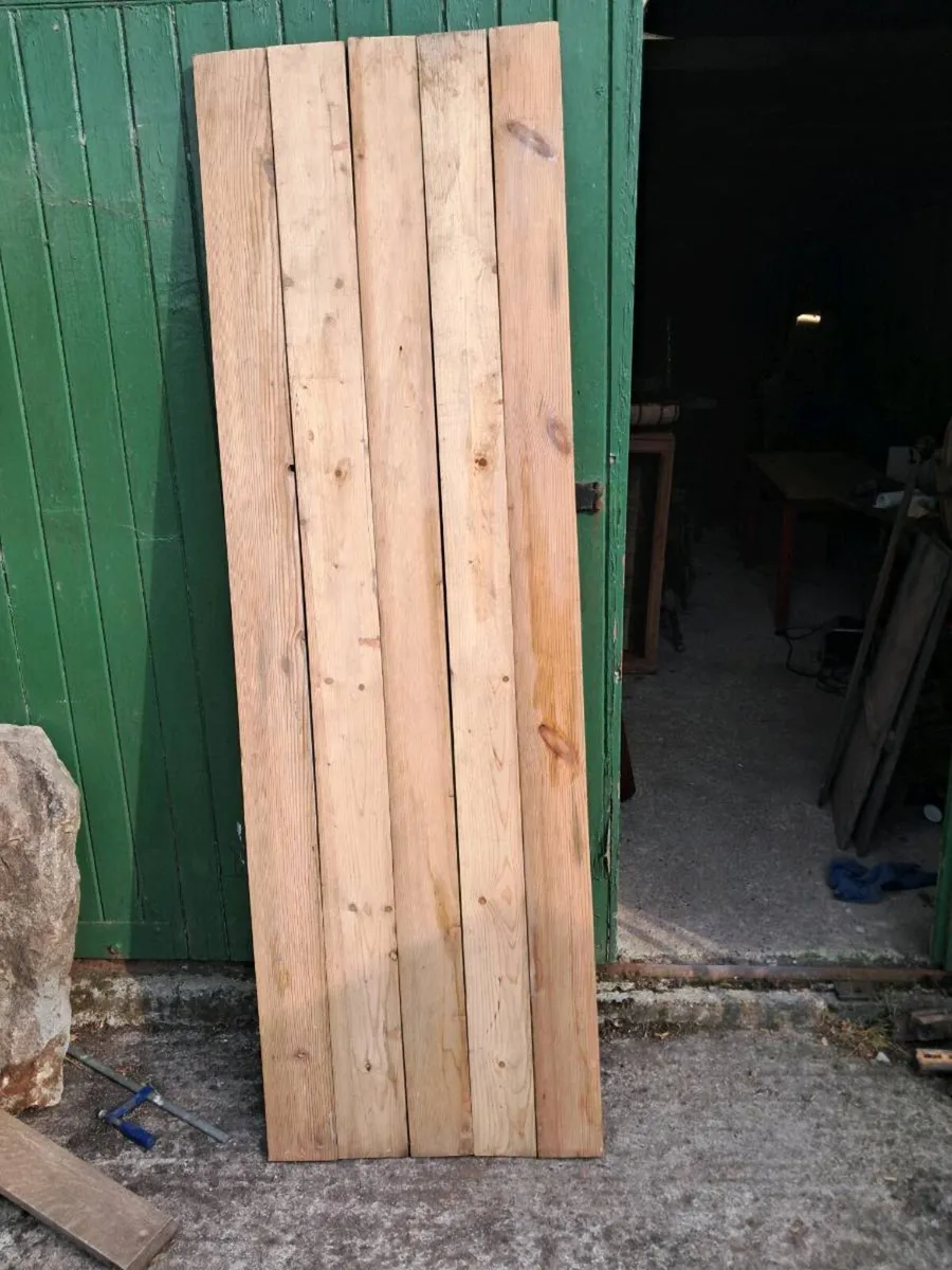 5 old pine planks - Image 3