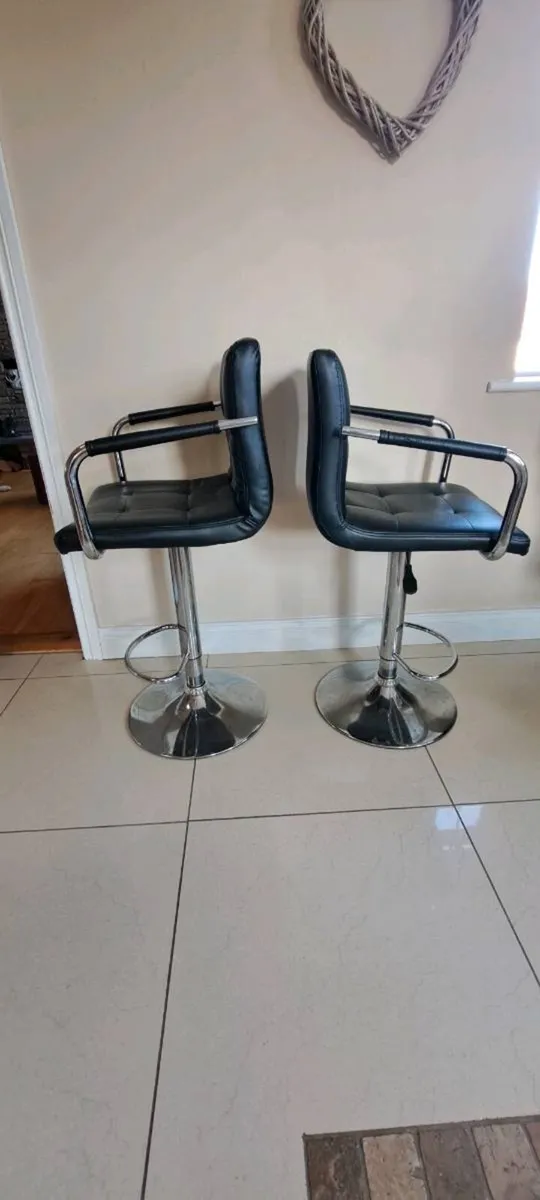 Bar Stools x 2 - Image 2