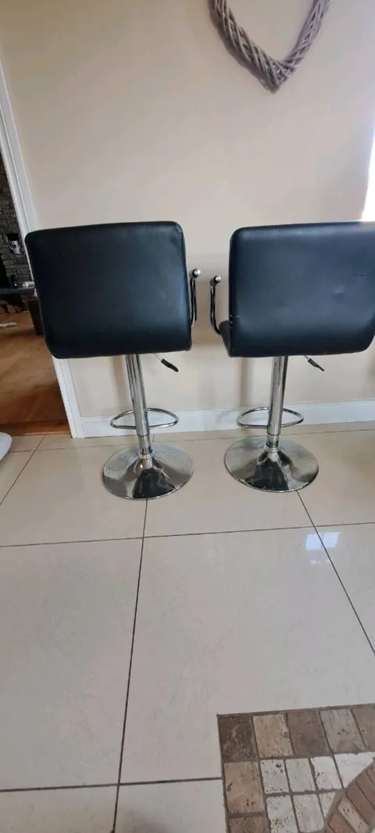 Bar Stools x 2 - Image 3