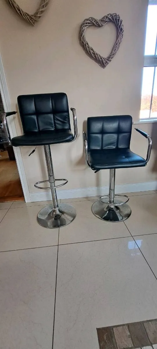 Bar Stools x 2 - Image 4
