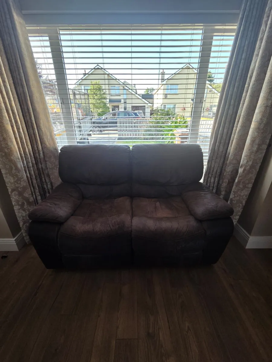 3 and 2 seater recliners - Image 2