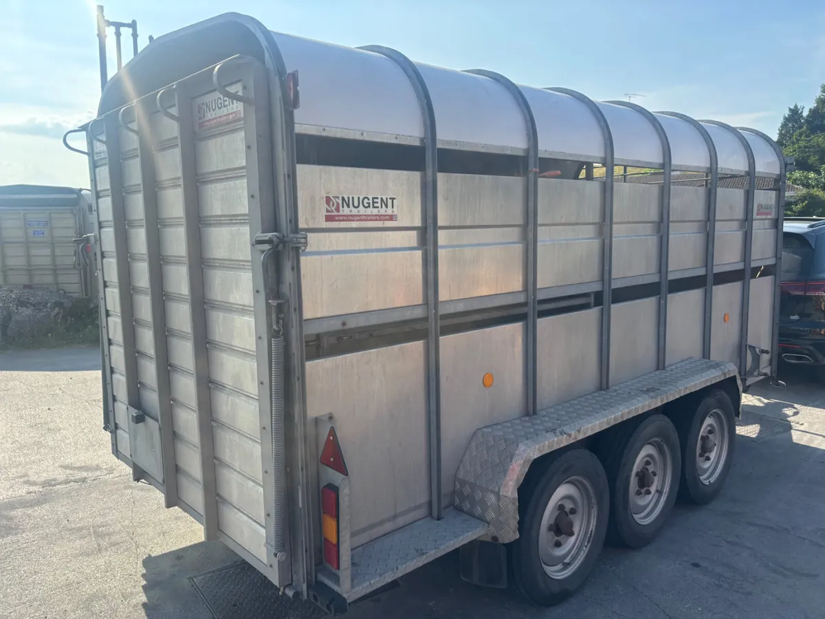 nugent 14ft livestock trailer - Image 2
