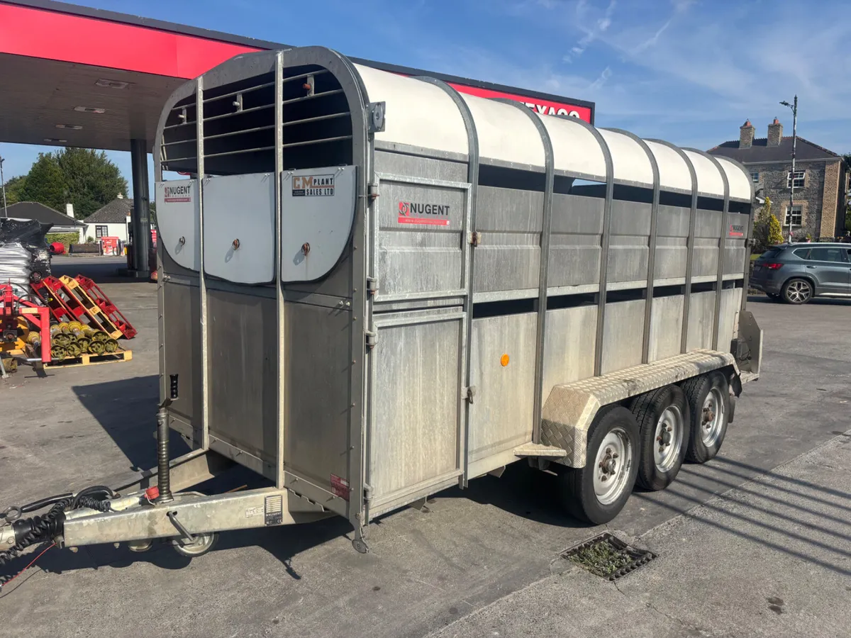 nugent 14ft livestock trailer - Image 4