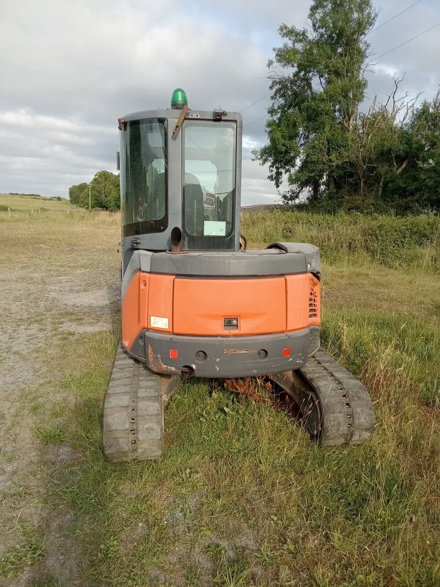 Hitachi 48U excavator - Image 2