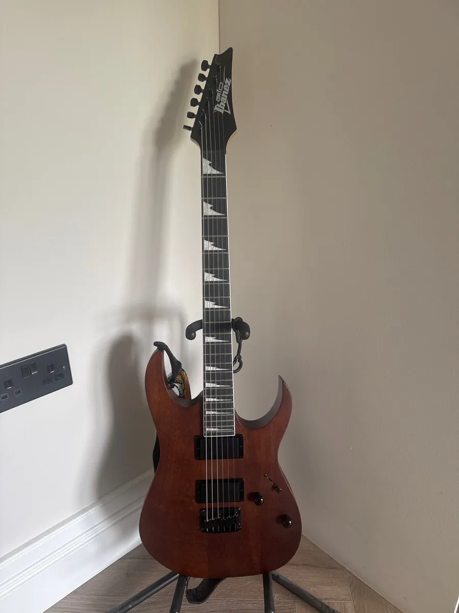 Ibanez guitar grg121dx walnut flat - Image 1