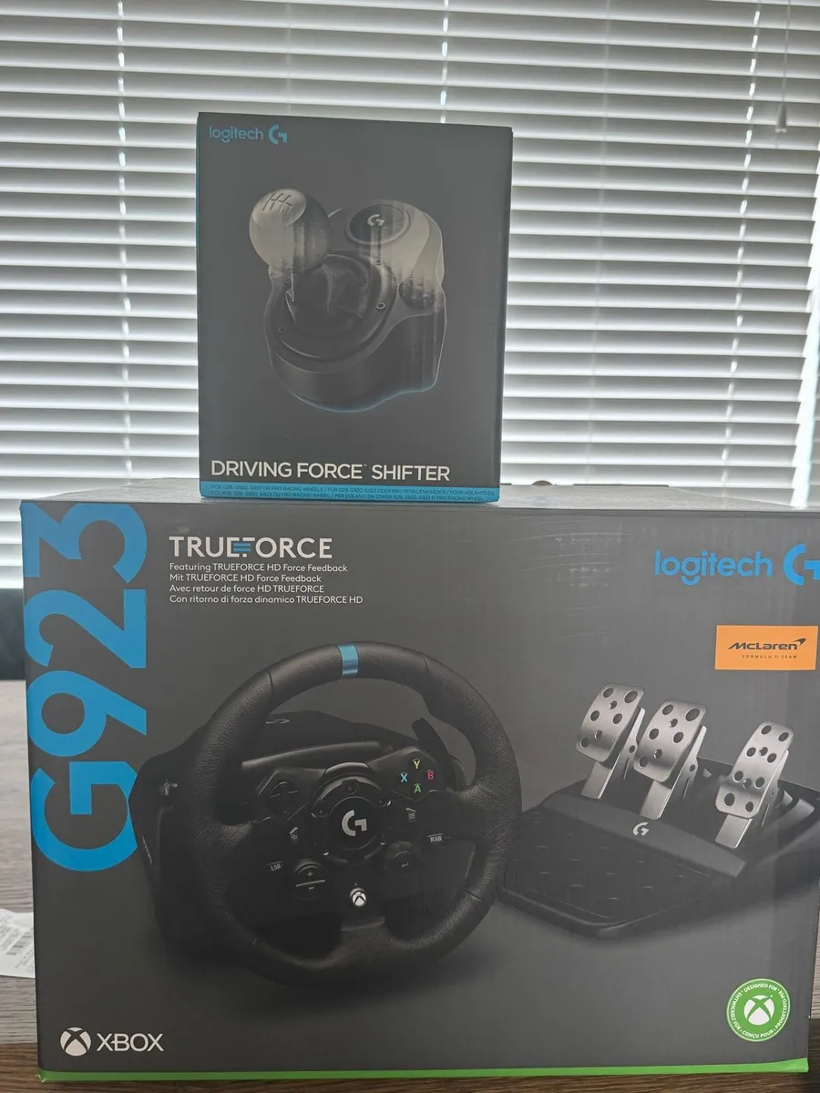 Logitech Racing Wheel, Pedals & Shifter - Image 1