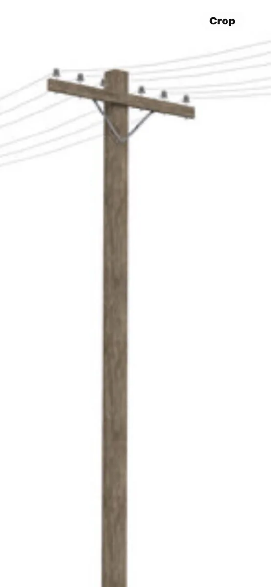 Telephone poles I need.