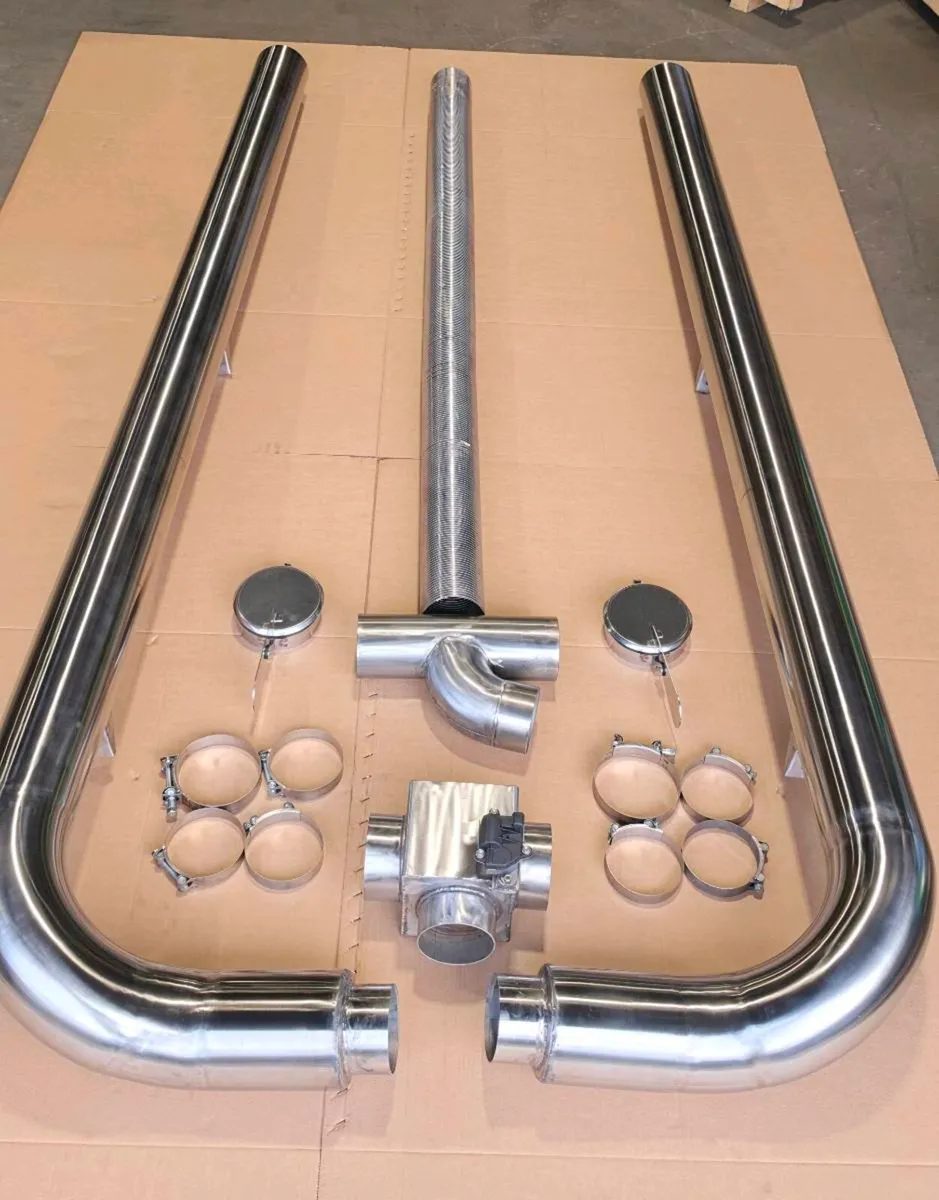 Scania V8 Exhaust System Stainless Steel - Image 3
