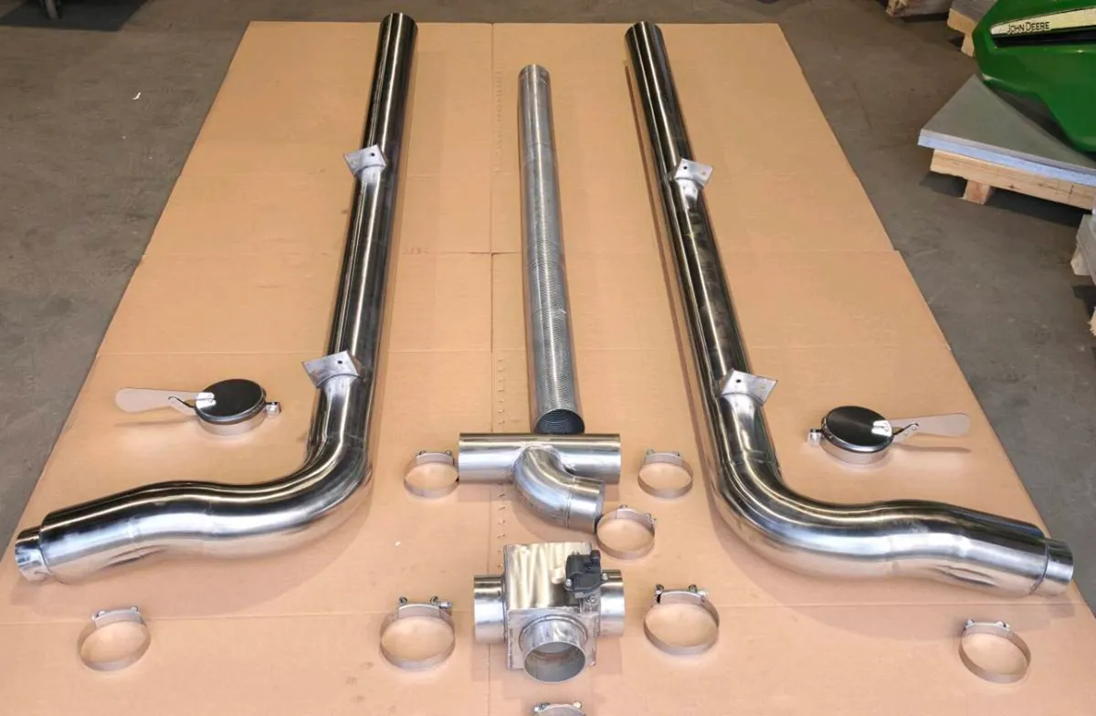 Scania V8 Exhaust System Stainless Steel - Image 2
