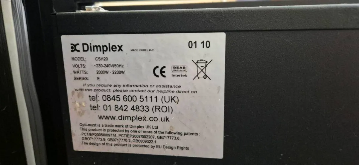 Dimplex Optimyst Electric Fire - Image 4