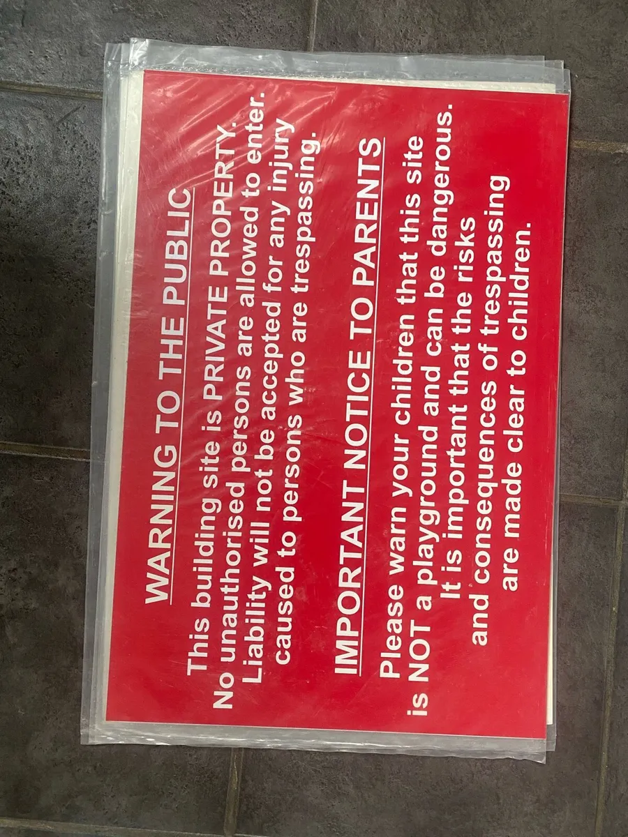 Site Safety Signs - Image 2