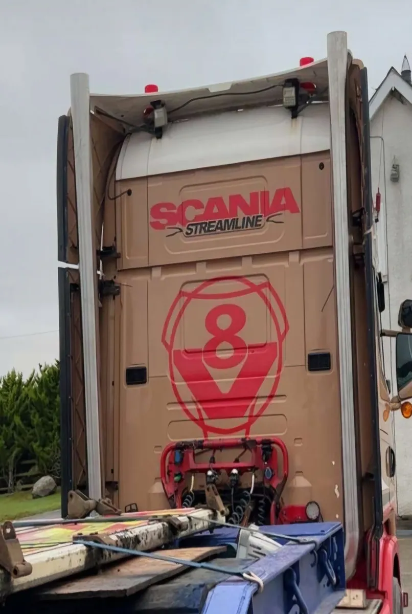 Scania V8 Exhaust System Stainless Steel - Image 1