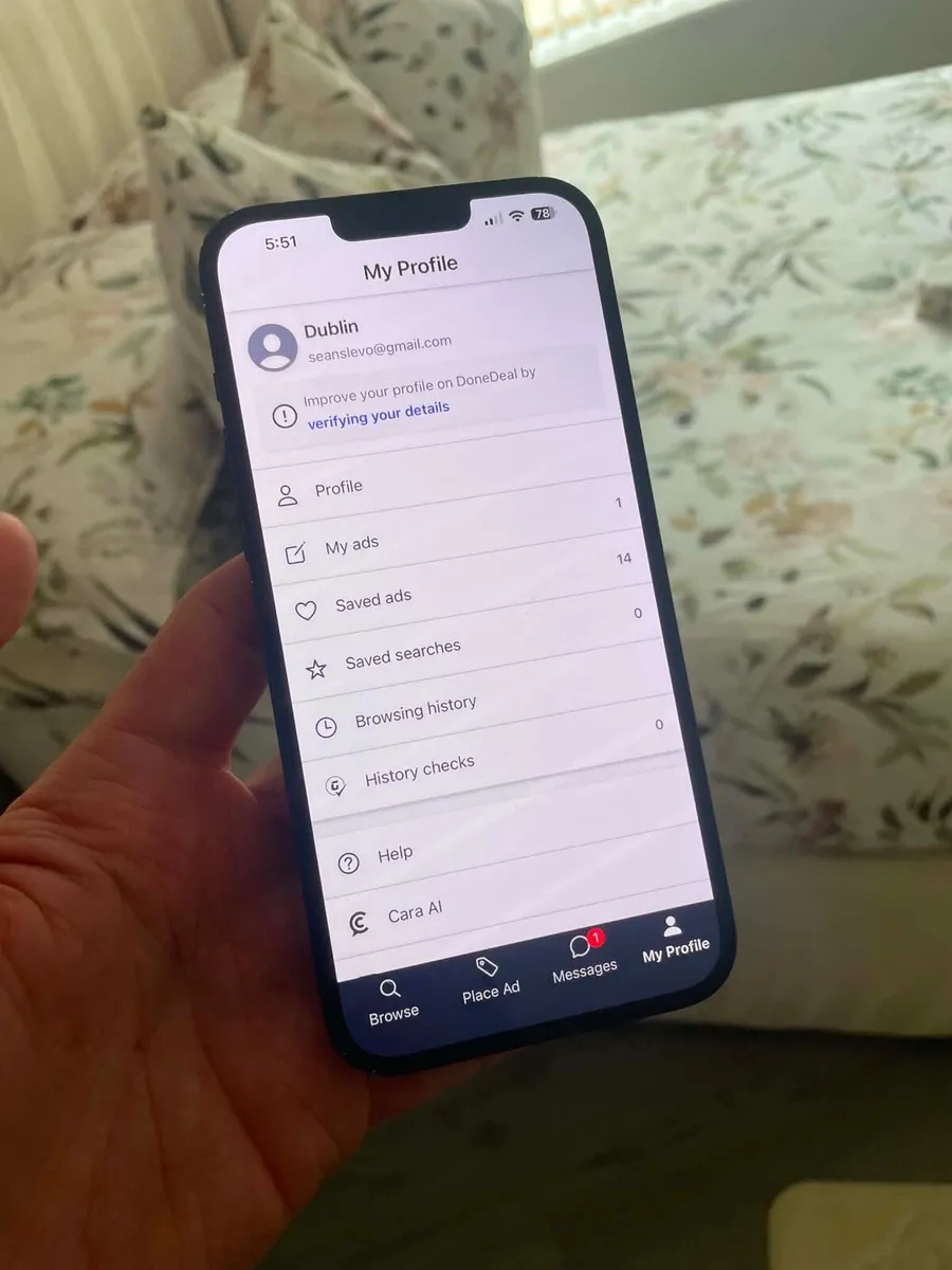 iPhone 14 Plus 256GB also bran new Armani code - Image 3