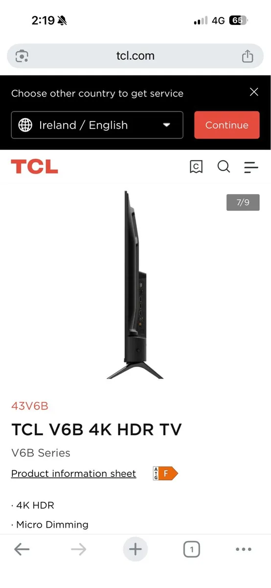 TCL 43 inch TV - Image 4
