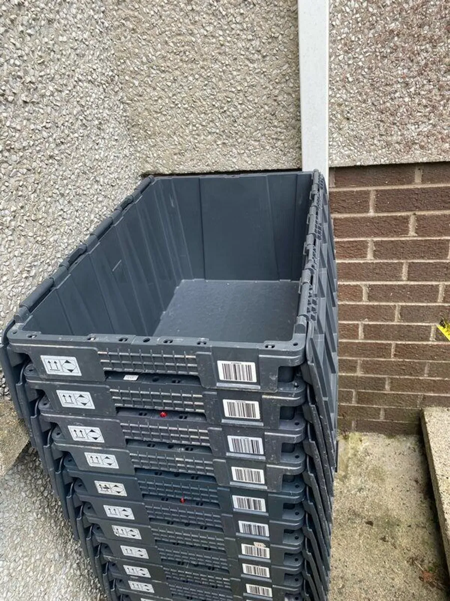 Storage - Plastic Crates - Storage - Home  - Office - Relocation - Image 4