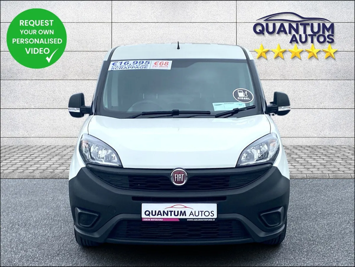 Fiat Doblo 2023 DOBLO CARGO 1.6D €62P/W WITH NO CA - Image 2