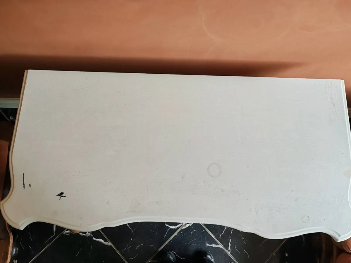 Painted side/vanity table - Image 2
