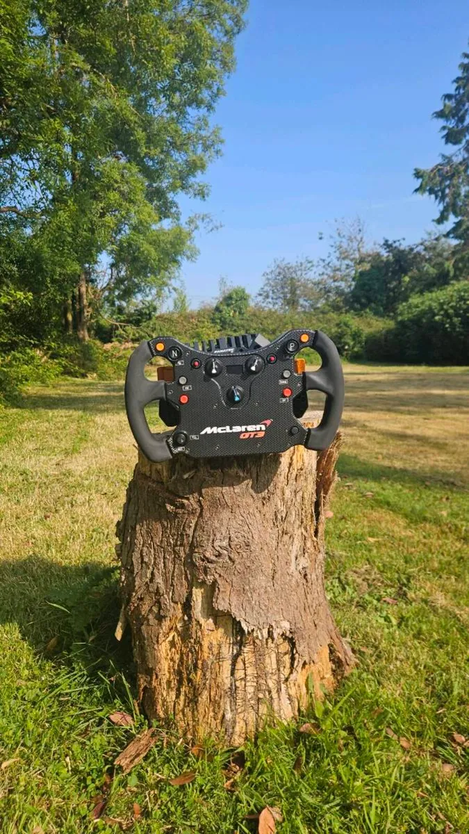 Fanatec CSL DD with McLaren Wheel - Image 1