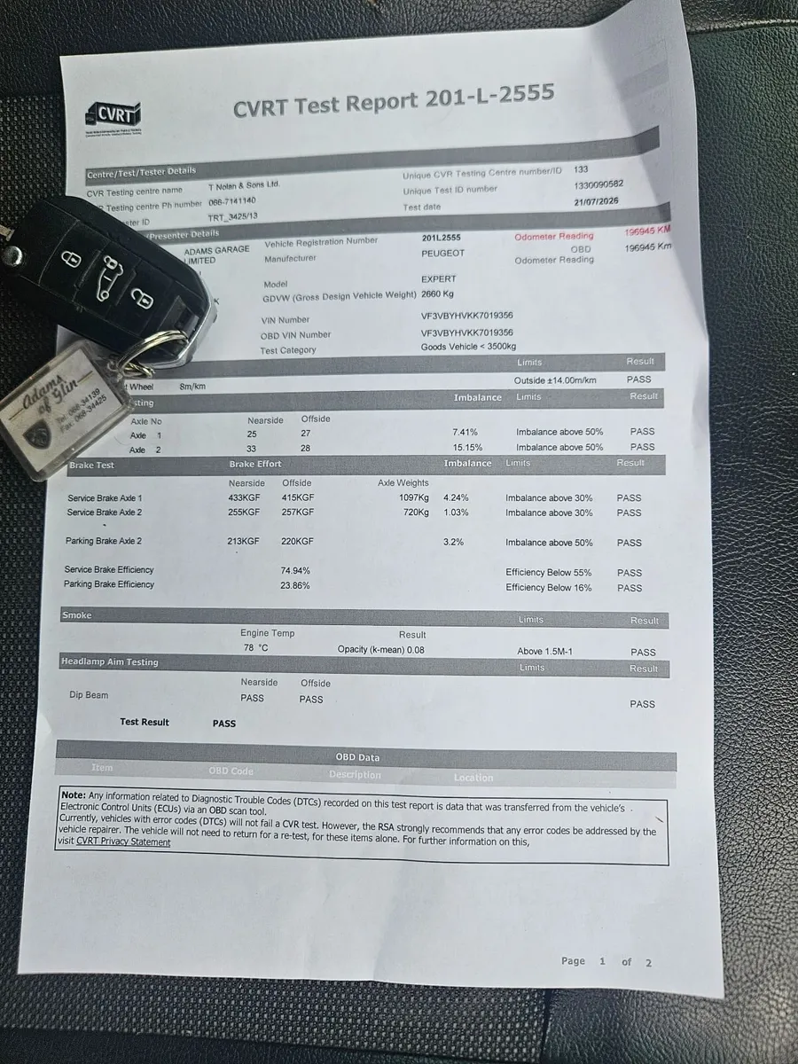 UPDATE NEW 13 MONTH CVRT  2020  Peugeot Expert1.5 - Image 1