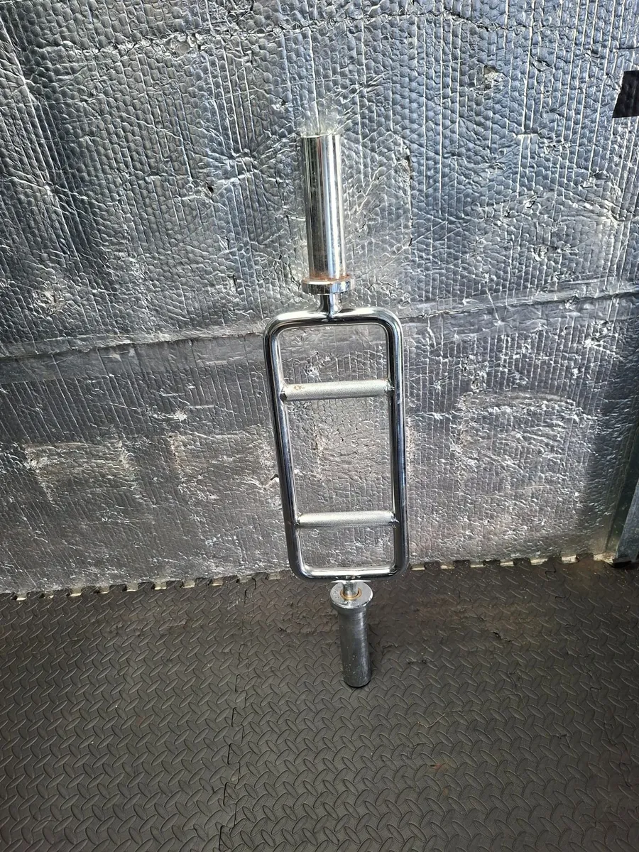 triceps bar and triceps rope - Image 1