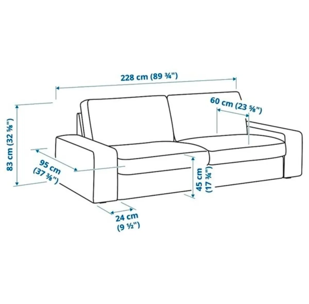 3 Seater Sofa - Image 3