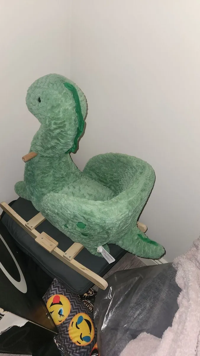 Dino rocking chair Ingenuity InLighten bouncer pra - Image 1