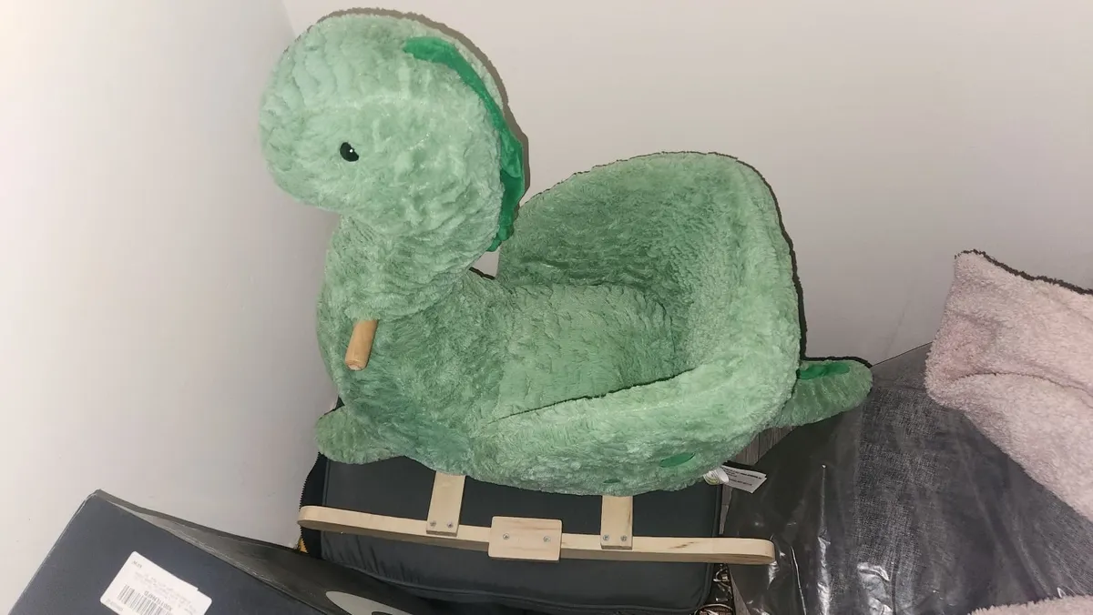 Dino rocking chair Ingenuity InLighten bouncer pra - Image 2