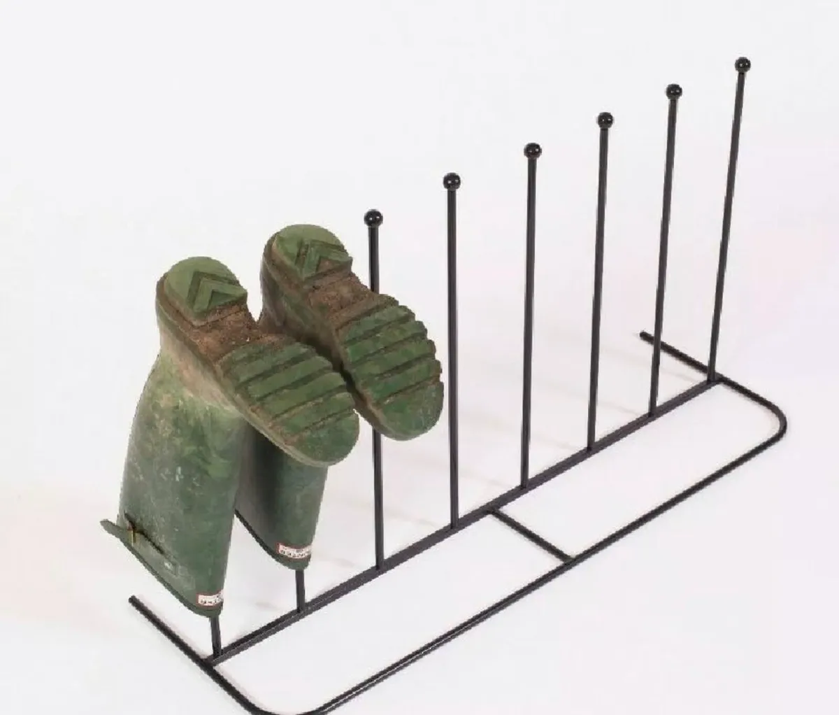 New Welly Boot Rack Steel Holds 4 pairs - Image 2