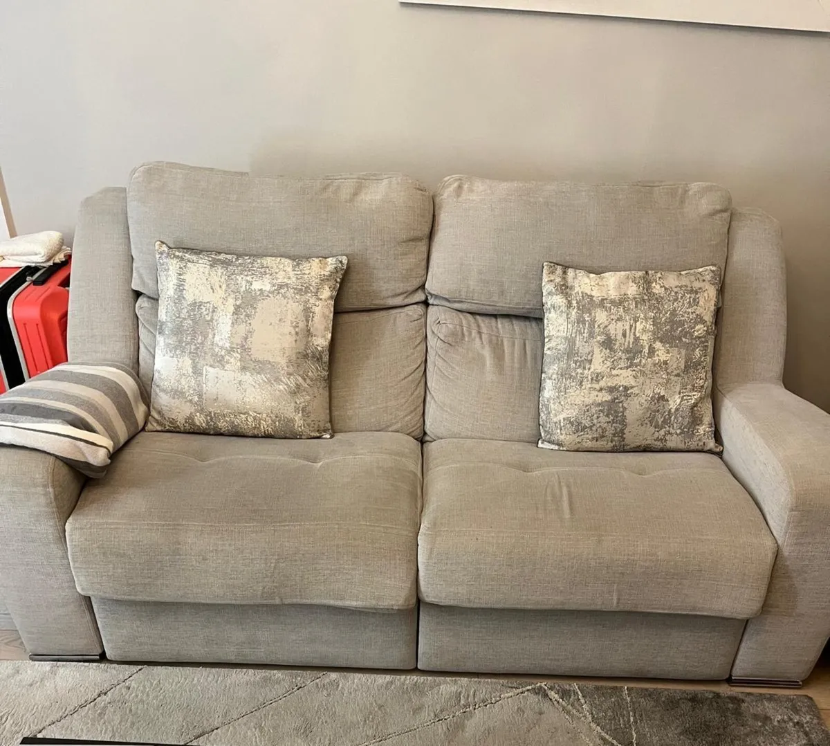 3 seater electric recliner sofa set - Image 1