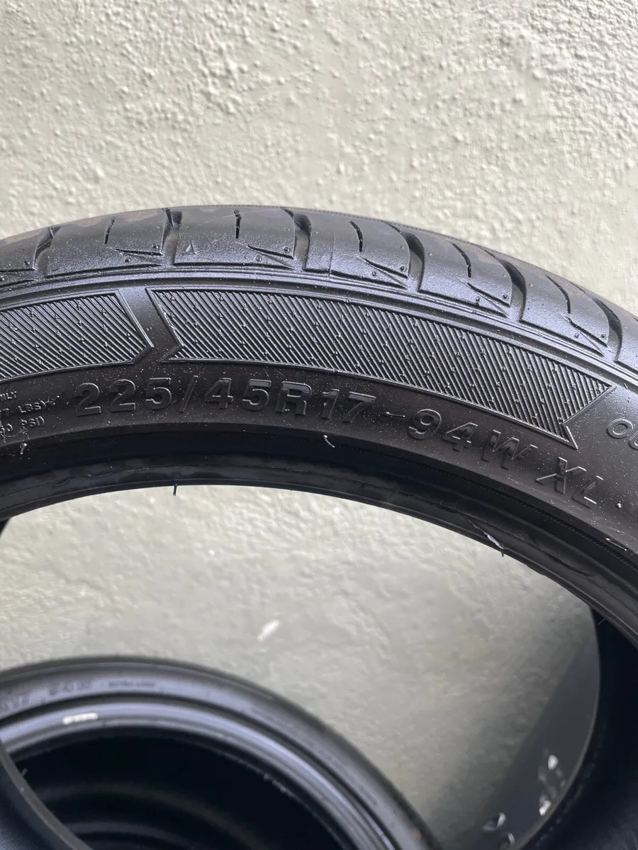 2 Greenlander tyres 225/45/17 - Image 1