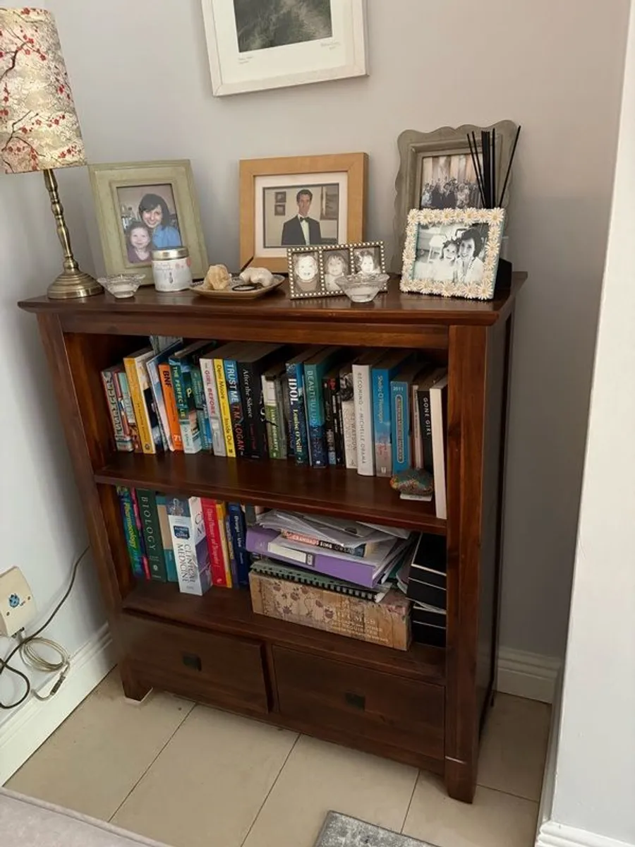 Solid wood bookcase - Image 1