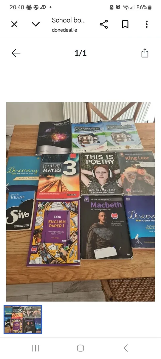 Secondary school books