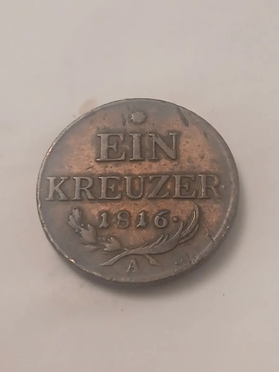 1816 kreuzer coin