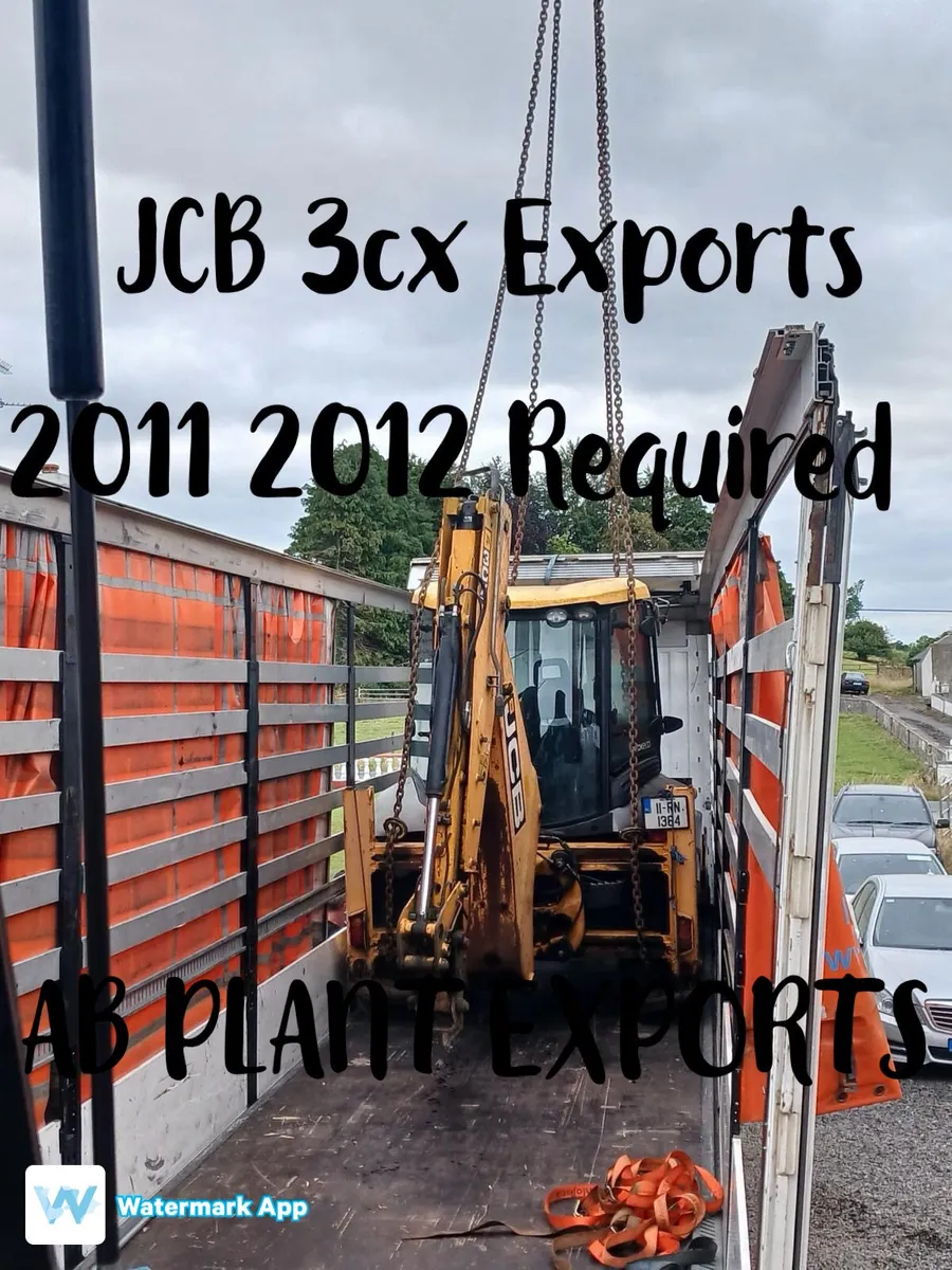 JCB 3cx exports - Image 1