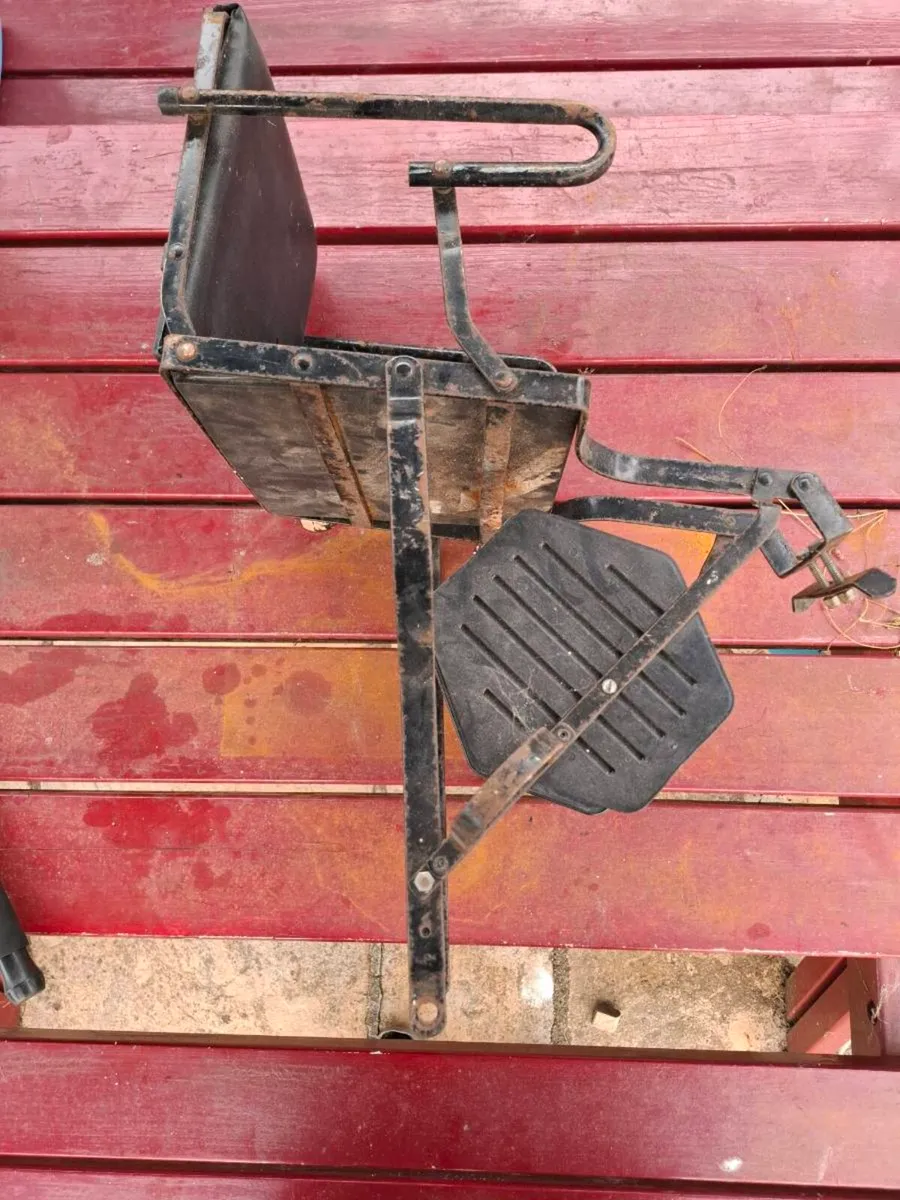 Vintage kids bicycle seat - Image 2
