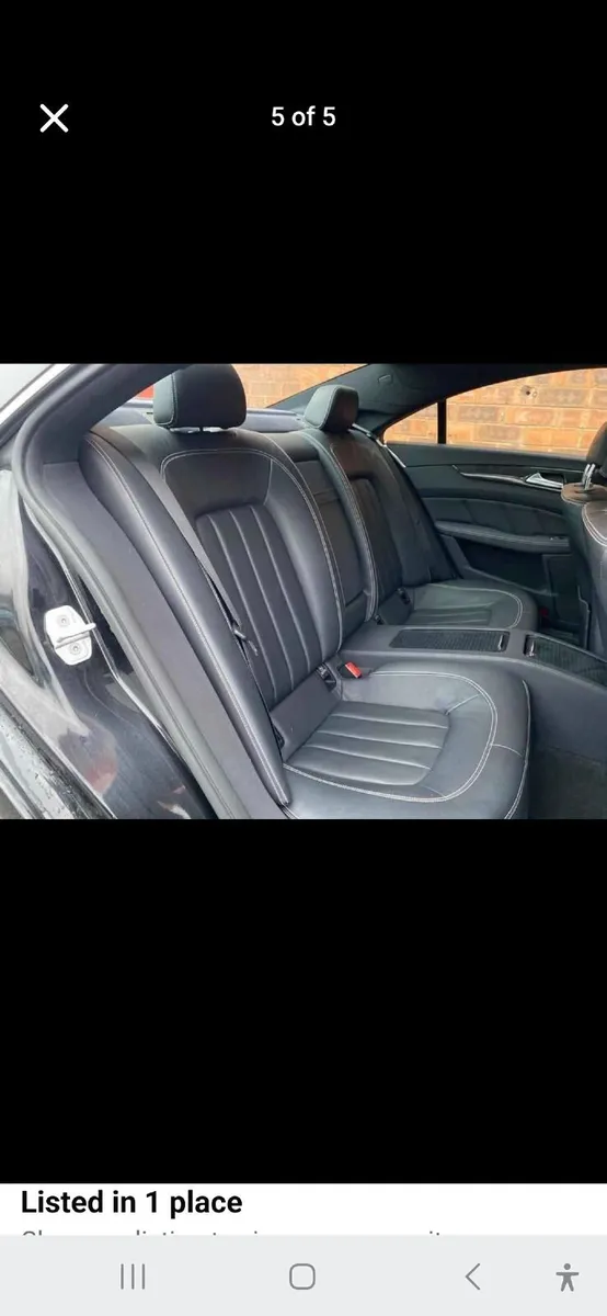 Rear Bench Mercedes Cls - Image 1