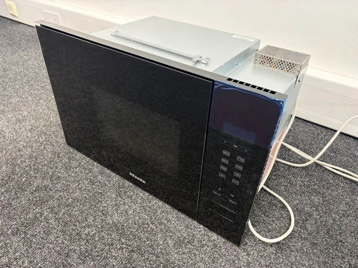 Brand new Miele Built-In Microwave (Black) - Image 2
