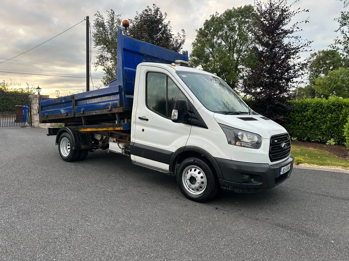 2018 Ford transit tipper - Image 1
