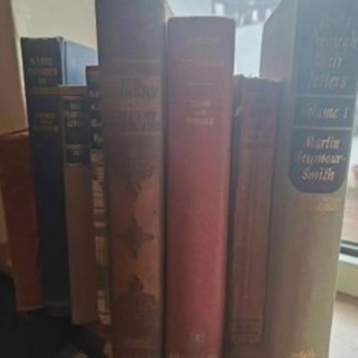 8 Antique Books lot