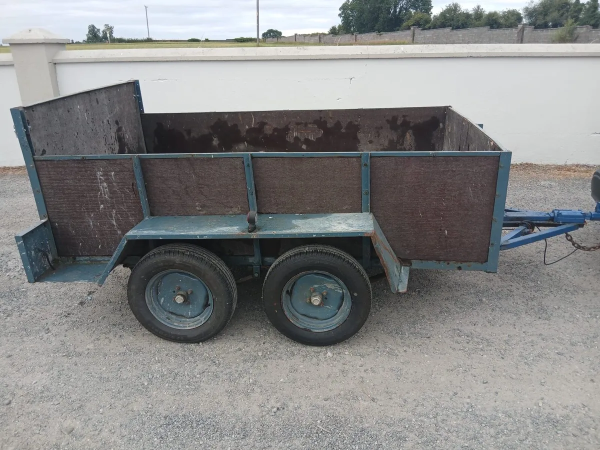 Twin axle trailer - Image 1