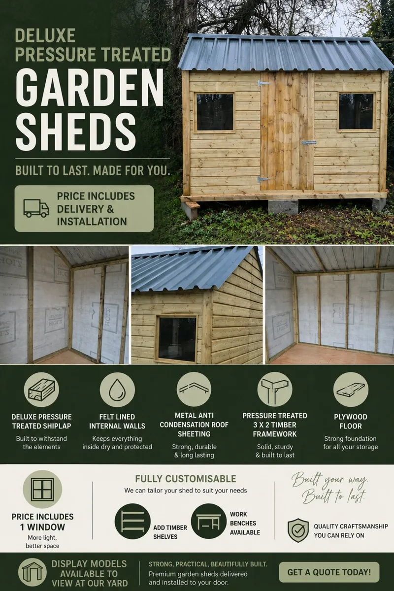 Garden Sheds - Image 1