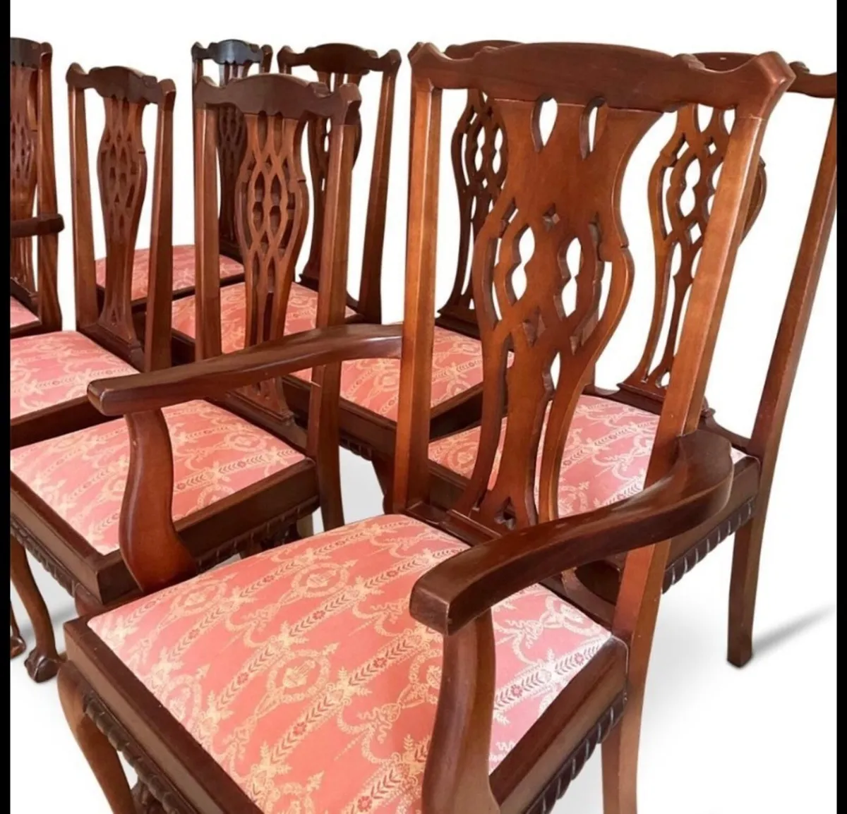Chippendale Style Chairs - Image 2