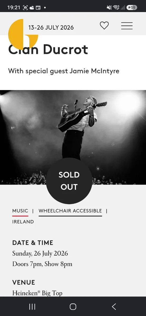 Concert tickets - Image 1