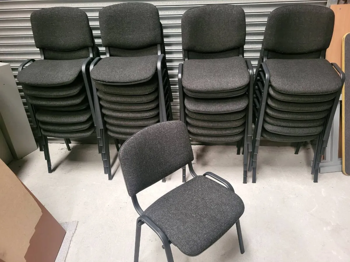 50+ Stackable Chairs. Excellent Condition. - Image 2