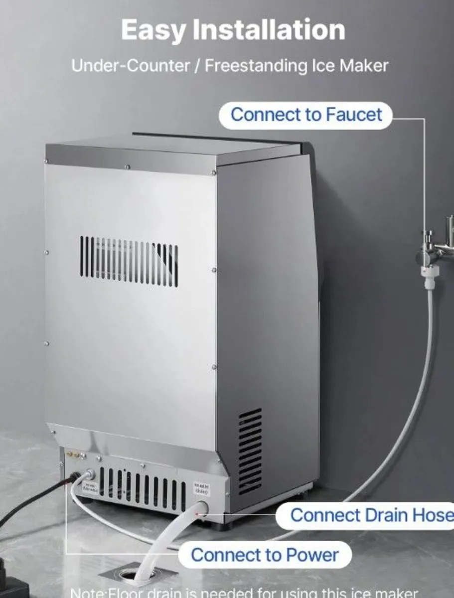 Commercial Ice Maker Machine 36kg 24 Hour Stainles - Image 4